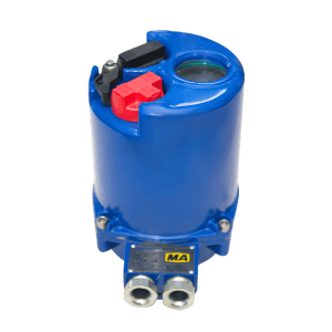 Взрывозащищенный электропривод клапана серии QBY