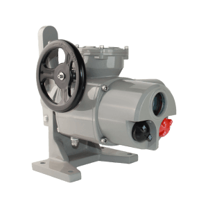 Поворотный клапан с электроприводом