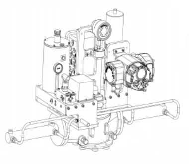 Интеллектуальный электрогидравлический привод клапана